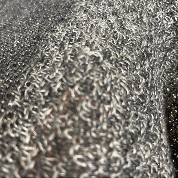 Eileen Fisher 100% Linen Gray Open Front Sweater size Small *B0039 - Picture 6 of 6